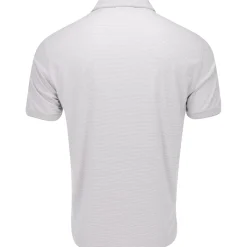 Dunning Fairlane COOLMAX Striped Cotton Shirt Polo Short Sleeve Golf Apparel