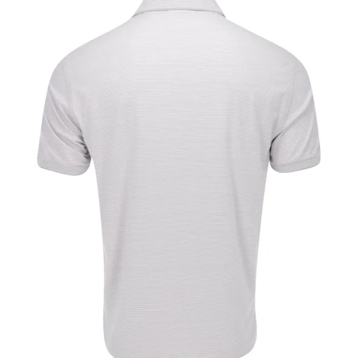 Dunning Fairlane COOLMAX Striped Cotton Shirt Polo Short Sleeve Golf Apparel