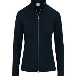 Dunning Fallow Embossed Jersey Performance Full-Zip Outerwear Jacket Golf Apparel
