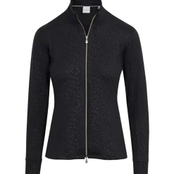 Dunning Fallow Embossed Jersey Performance Full-Zip Outerwear Jacket Golf Apparel