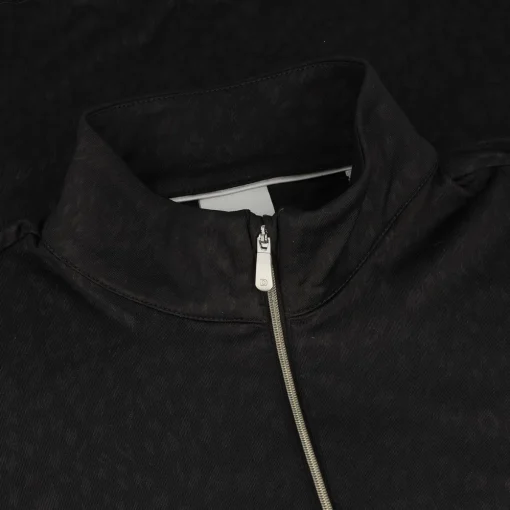 Dunning Fallow Embossed Jersey Performance Full-Zip Outerwear Jacket Golf Apparel