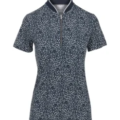 Dunning Fallow Ventilated Performance Shirt Polo Short Sleeve Golf Apparel