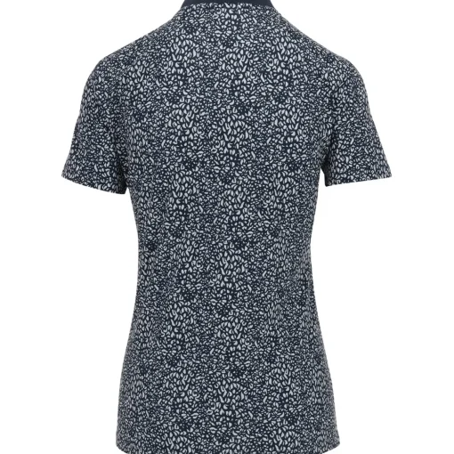 Dunning Fallow Ventilated Performance Shirt Polo Short Sleeve Golf Apparel