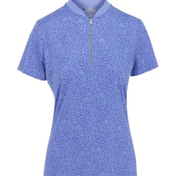 Dunning Fallow Ventilated Performance Shirt Polo Short Sleeve Golf Apparel