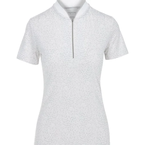 Dunning Fallow Ventilated Performance Shirt Polo Short Sleeve Golf Apparel