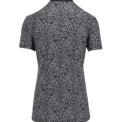 Dunning Fallow Ventilated Performance Shirt Polo Short Sleeve Golf Apparel