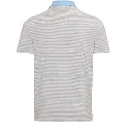 Dunning Fennor Stripe Jersey Performance Shirt Polo Short Sleeve Golf Apparel