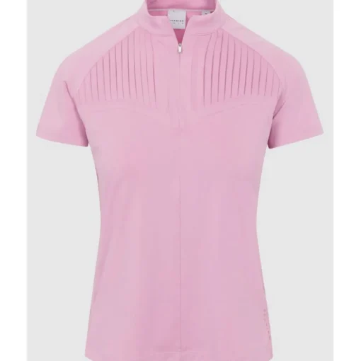 Dunning Freya Jersey Performance Shirt Polo Short Sleeve Golf Apparel