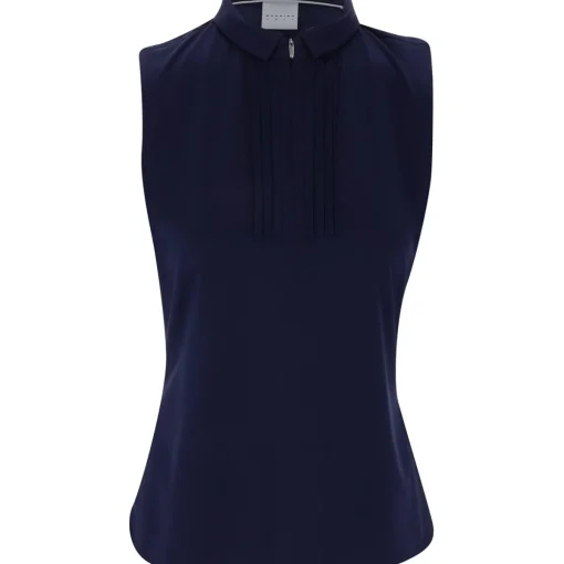 Dunning Freya Jersey Performance Sleeveless Shirt Polo Short Sleeve Golf Apparel