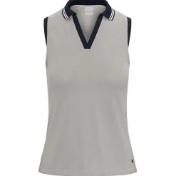 Dunning Glasson Performance Sleeveless Shirt Polo Short Sleeve Golf Apparel
