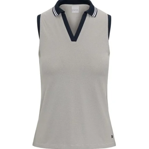 Dunning Glasson Performance Sleeveless Shirt Polo Short Sleeve Golf Apparel
