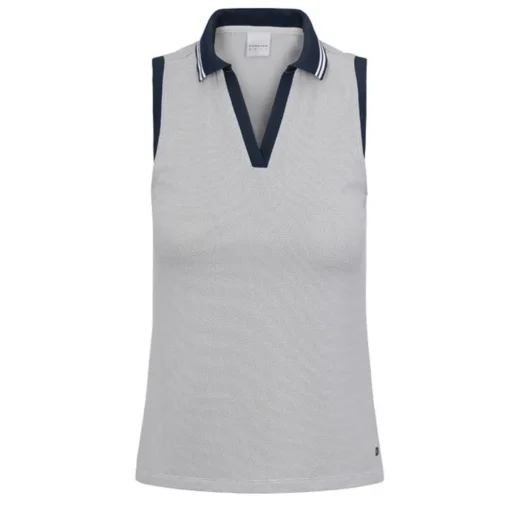 Dunning Glasson Performance Sleeveless Shirt Polo Short Sleeve Golf Apparel