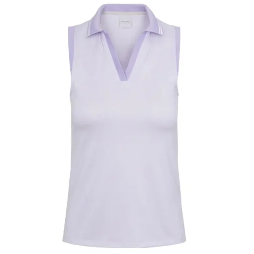 Dunning Glasson Performance Sleeveless Shirt Polo Short Sleeve Golf Apparel