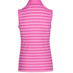 Dunning Hailey Jersey Performance Sleeveless Shirt Polo Short Sleeve Golf Apparel