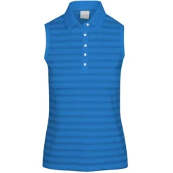 Dunning Hailey Jersey Performance Sleeveless Shirt Polo Short Sleeve Golf Apparel