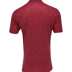 Dunning Hampton Ventilated Jersey Performance Shirt Polo Short Sleeve Golf Apparel