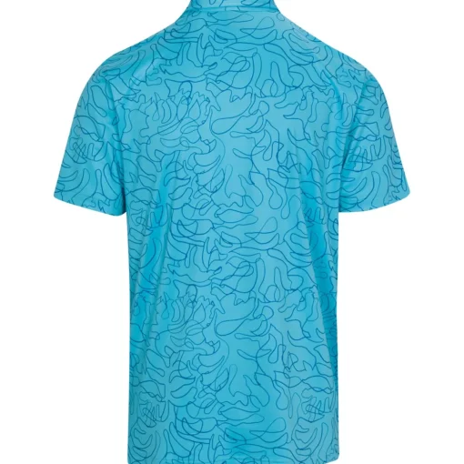 Dunning Healy Performance Shirt Polo Short Sleeve Golf Apparel