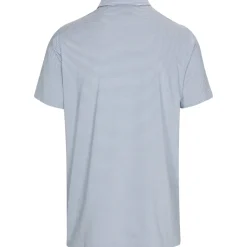 Dunning Helsby Stripe Jersey Performance Shirt Polo Short Sleeve Golf Apparel