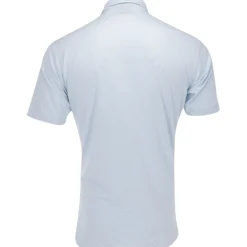 Dunning Helsby Stripe Jersey Performance Shirt Polo Short Sleeve Golf Apparel