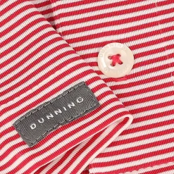 Dunning Helsby Stripe Jersey Performance Shirt Polo Short Sleeve Golf Apparel