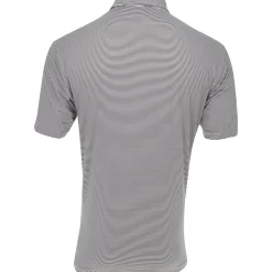 Dunning Helsby Stripe Jersey Performance Shirt Polo Short Sleeve Golf Apparel