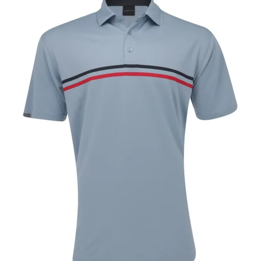 Dunning Highland Pique Performance Shirt Polo Short Sleeve Golf Apparel
