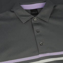 Dunning Highland Pique Performance Shirt Polo Short Sleeve Golf Apparel