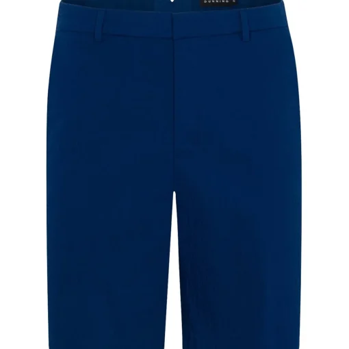 Dunning Liam Stretch Seersucker Shorts Flat Front Golf Apparel