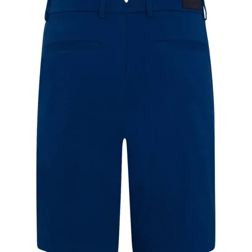 Dunning Liam Stretch Seersucker Shorts Flat Front Golf Apparel