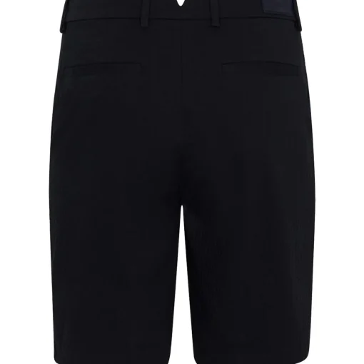 Dunning Liam Stretch Seersucker Shorts Flat Front Golf Apparel