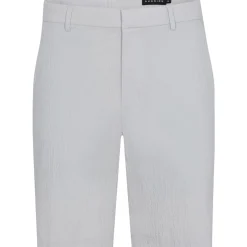 Dunning Liam Stretch Seersucker Shorts Flat Front Golf Apparel