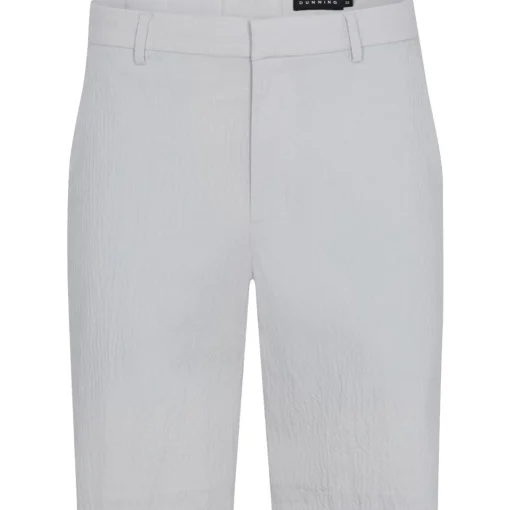 Dunning Liam Stretch Seersucker Shorts Flat Front Golf Apparel