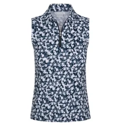 Dunning Mohill Ventilated Performance Sleeveless Shirt Polo Short Sleeve Golf Apparel