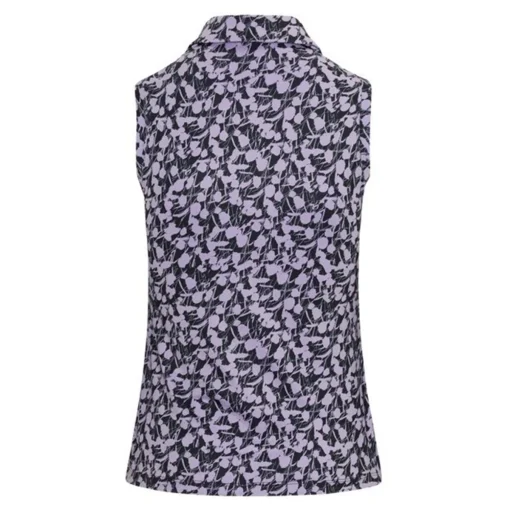 Dunning Mohill Ventilated Performance Sleeveless Shirt Polo Short Sleeve Golf Apparel