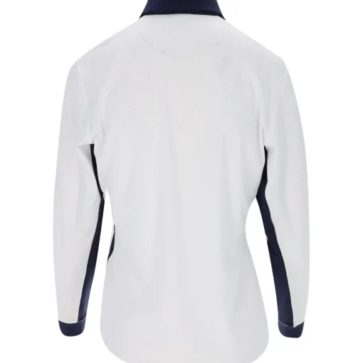 Dunning Moira Ventilated Performance Shirt Polo Long Sleeve Golf Apparel