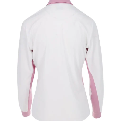 Dunning Moira Ventilated Performance Shirt Polo Long Sleeve Golf Apparel