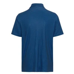 Dunning Monogram Jersey Performance Shirt Polo Short Sleeve Golf Apparel