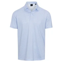 Dunning Monogram Jersey Performance Shirt Polo Short Sleeve Golf Apparel