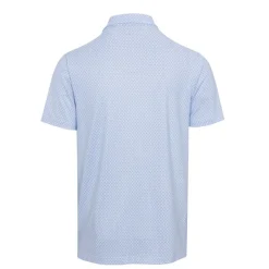 Dunning Monogram Jersey Performance Shirt Polo Short Sleeve Golf Apparel