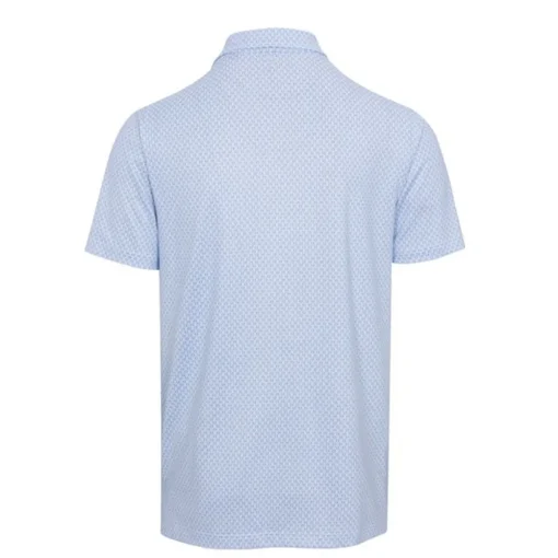 Dunning Monogram Jersey Performance Shirt Polo Short Sleeve Golf Apparel