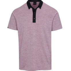 Dunning Mosley Jacquard Performance Shirt Polo Short Sleeve Golf Apparel