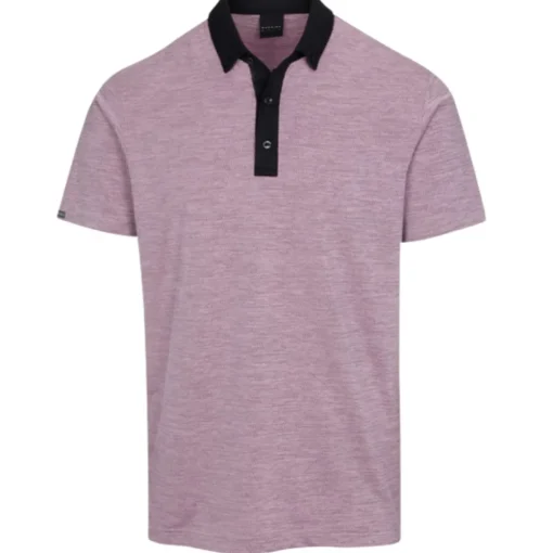 Dunning Mosley Jacquard Performance Shirt Polo Short Sleeve Golf Apparel