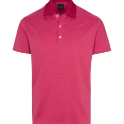 Dunning Mowbray Jacquard Performance Shirt Polo Short Sleeve Golf Apparel