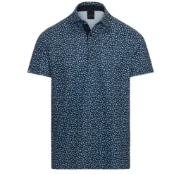 Dunning Moygrove Print Performance Shirt Polo Short Sleeve Golf Apparel