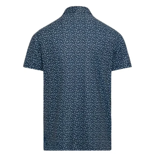 Dunning Moygrove Print Performance Shirt Polo Short Sleeve Golf Apparel