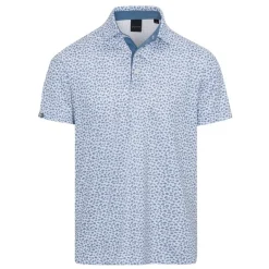 Dunning Moygrove Print Performance Shirt Polo Short Sleeve Golf Apparel