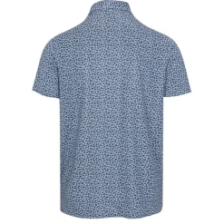 Dunning Moygrove Print Performance Shirt Polo Short Sleeve Golf Apparel