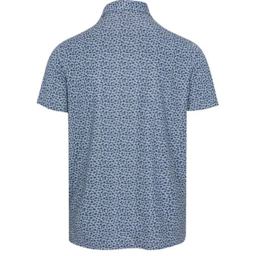 Dunning Moygrove Print Performance Shirt Polo Short Sleeve Golf Apparel