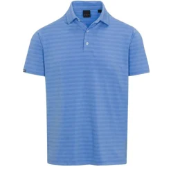 Dunning Norwood Ombre Stripe Performance Shirt Polo Short Sleeve Golf Apparel