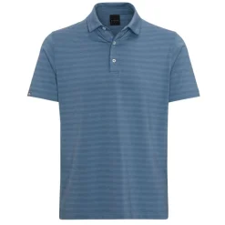 Dunning Norwood Ombre Stripe Performance Shirt Polo Short Sleeve Golf Apparel